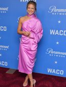 Melissa Benoist at the Premiere of 'Waco' in NYC