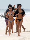Nina Dobrev in Bikini at a Beach in Mexico