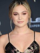 Olivia Holt at the Premiere of Disney and Marvel's "Black Panther" in Hollywood