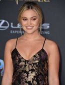Olivia Holt at the Premiere of Disney and Marvel's "Black Panther" in Hollywood