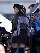 Olivia Munn - at the 2018 Women's March in Los Angeles