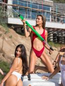 Rachel McCord – Swimsuit Photoshoot Candids in Malibu