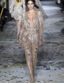 Sara Sampaio – Zuhair Murad Couture Fashion Show in Paris