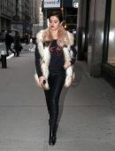 Selena Gomez Heading to a Recording Studio in NYC