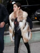 Selena Gomez Heading to a Recording Studio in NYC