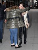 Selena Gomez Heading to a Recording Studio in NYC
