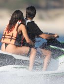 Sofia Richie Booty in Bikini, in Mexico off a Super Yacht