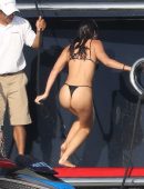 Sofia Richie Booty in Bikini, in Mexico off a Super Yacht