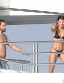 Sofia Richie Booty in Bikini, in Mexico off a Super Yacht