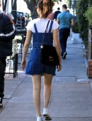 Emmy Rossum Out and About in West Hollywood
