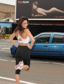 Kelly Brook – Reebok Easytone Campaign Launch in London