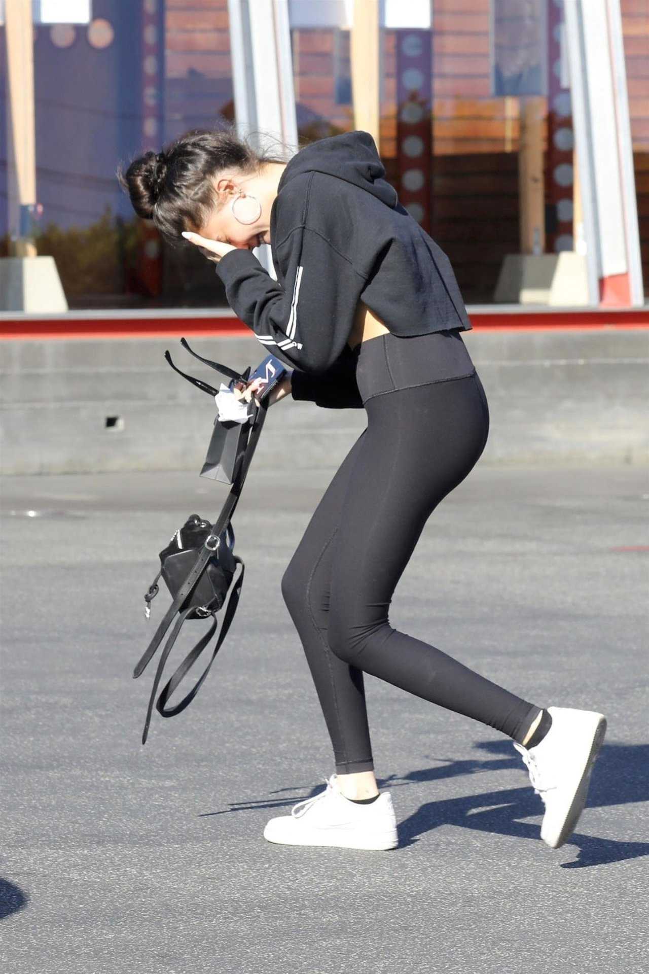 Madison Beer Booty in Tights, Out in West Hollywood