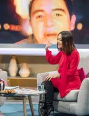 Myleene Klass Spotted Outside ITV Studios in London