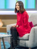 Myleene Klass Spotted Outside ITV Studios in London