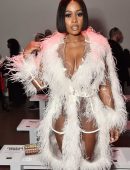 Remy Ma at Christian Cowan Show during New York Fashion Week