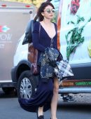 Sarah Hyland Arriving at a Party in Studio City