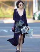 Sarah Hyland Arriving at a Party in Studio City
