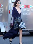 Sarah Hyland Arriving at a Party in Studio City