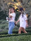 Selena Gomez Visiting a Friend's House in LA