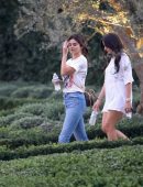 Selena Gomez Visiting a Friend's House in LA