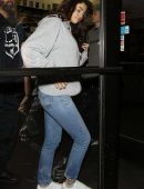 Selena Gomez at Kings Valley Ice Center in Los Angeles