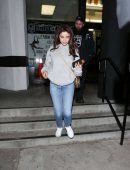 Selena Gomez at Kings Valley Ice Center in Los Angeles