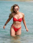 Tallia Storm in Bikini at Beach in Cape Verde