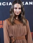 Alicia Vikander at the Photocall of 'Tomb Raider' in Madrid, Spain