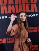Alicia Vikander at the Photocall of 'Tomb Raider' in Madrid, Spain