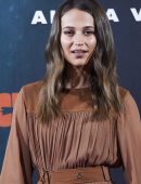 Alicia Vikander at the Photocall of 'Tomb Raider' in Madrid, Spain