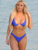 Amber Turner – Bikini Candids in Dubai