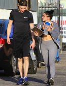 Ariel Winter Outside a Gym in Los Angeles