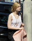 Elle Fanning Out and About in Los Angeles
