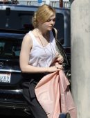 Elle Fanning Out and About in Los Angeles