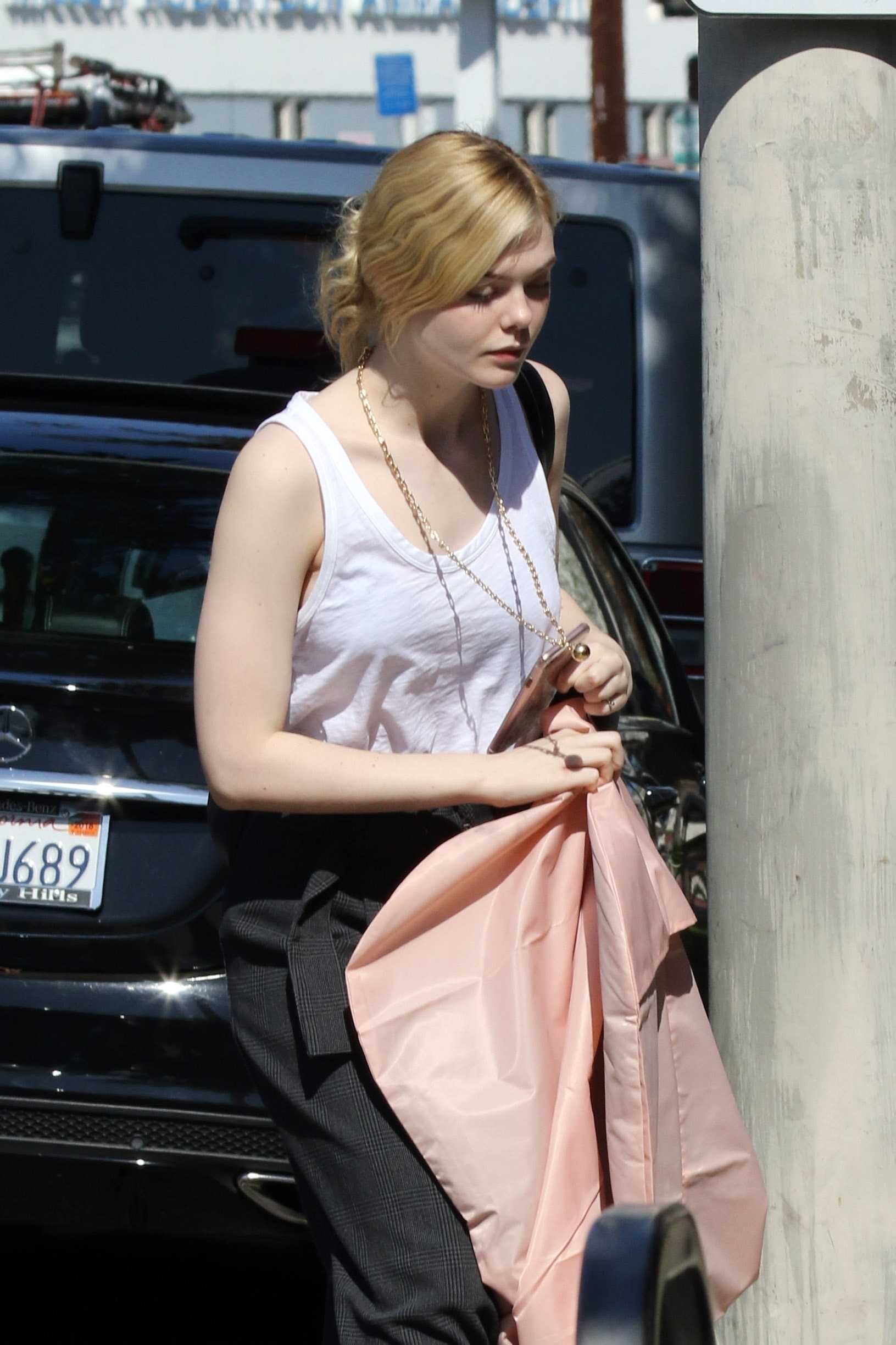 Elle Fanning Out and About in Los Angeles