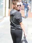 Ashley Greene Booty, at the Nail Salon in Beverly Hills
