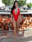Demi Rose Mawby at Swimwear Photocall in Mexico