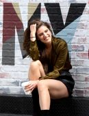 Emily Didonato – “Maybelline” Photoshoot Candids in Los Angeles