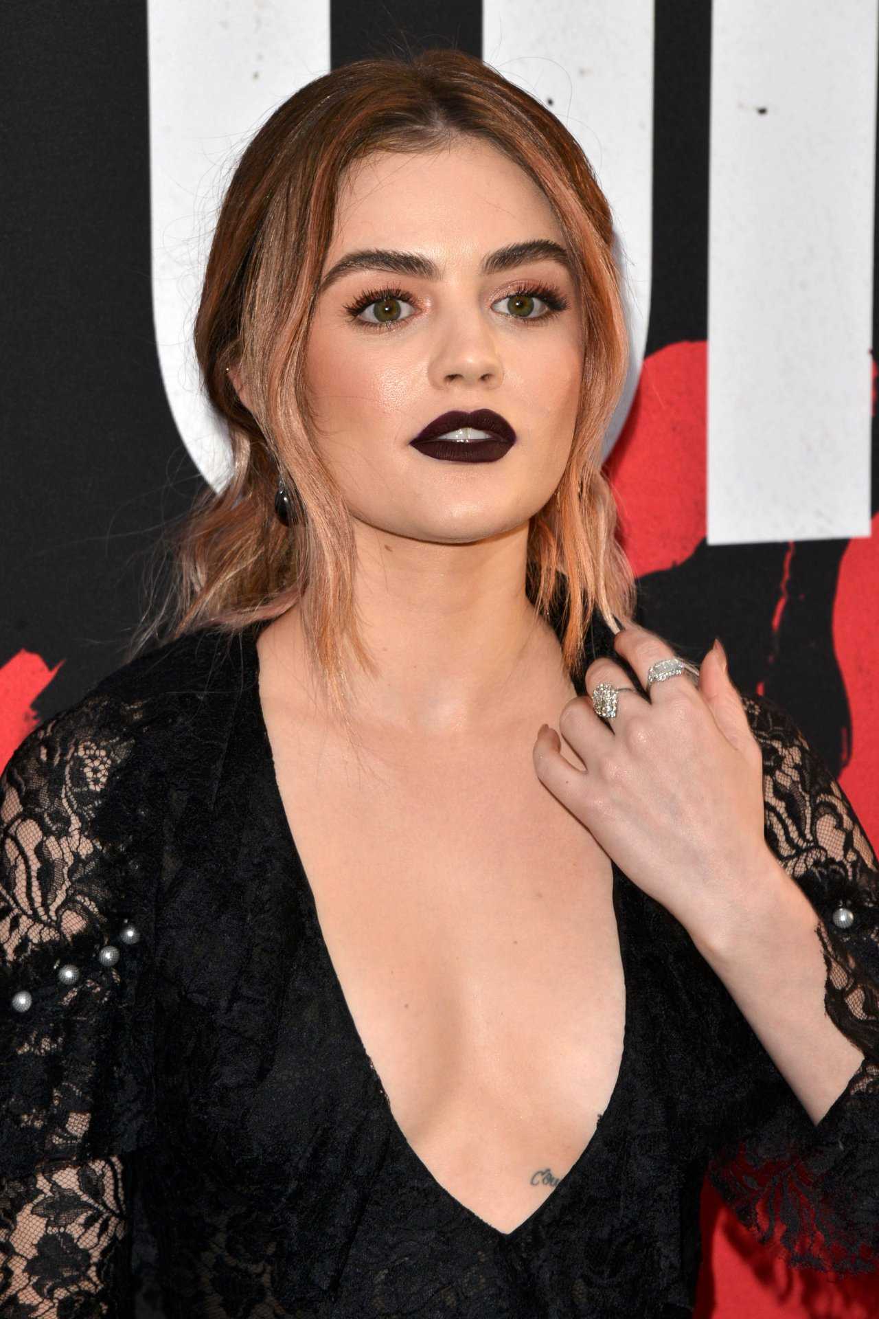 Lucy Hale at the Premiere of “Truth or Dare” in Los Angeles
