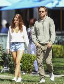 Sofia Richie and Scott Disick Leaving Sugarfish Sushi in Calabasas