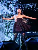 Ariana Grande Performing at the Billboard Music Awards 2018 in Las Vegas