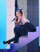 Ariana Grande Performing at the Billboard Music Awards 2018 in Las Vegas