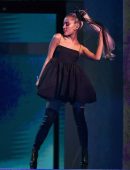 Ariana Grande Performing at the Billboard Music Awards 2018 in Las Vegas