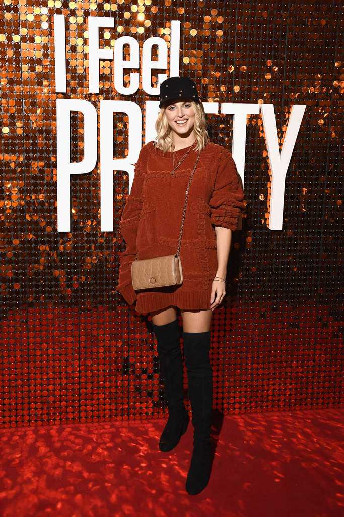 Ashley James at the Special Screening of 'I Feel Pretty' in London