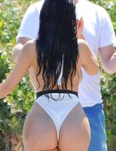 Demi Rose – Swimsuit Photoshoot Candids in Ibiza