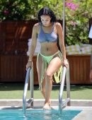 Draya Michele Booty in Swimsuit in Miami