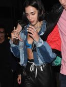 Dua Lipa Out and About in London