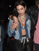 Dua Lipa Out and About in London