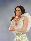 Dua Lipa – Performing at the UEFA Champing League Final in Kiev