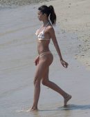 Federica Nargi Booty in Bikini at Beach in Mykonos